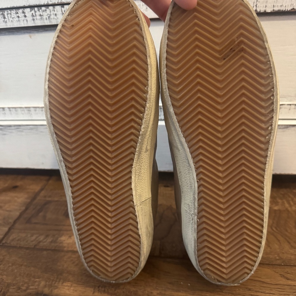 Golden Goose Superstar Tan Leopard Leather Sneakers Women's Size 39 - Picture 9 of 13